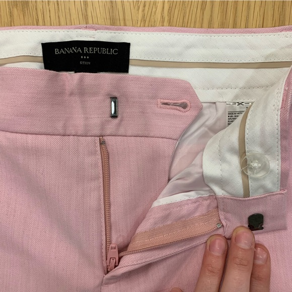 Light pink Banana Republic Ryan dress pants - Picture 5 of 6